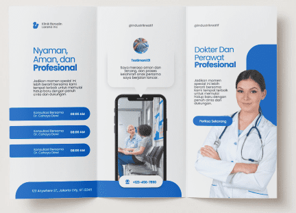 Jasa Desain Brosur 3 Lipat