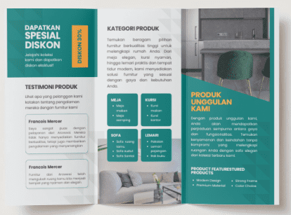Jasa Desain Brosur 3 Lipat