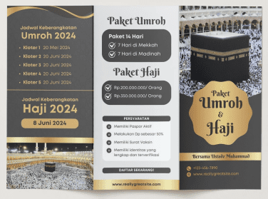 Jasa Desain Brosur 3 Lipat